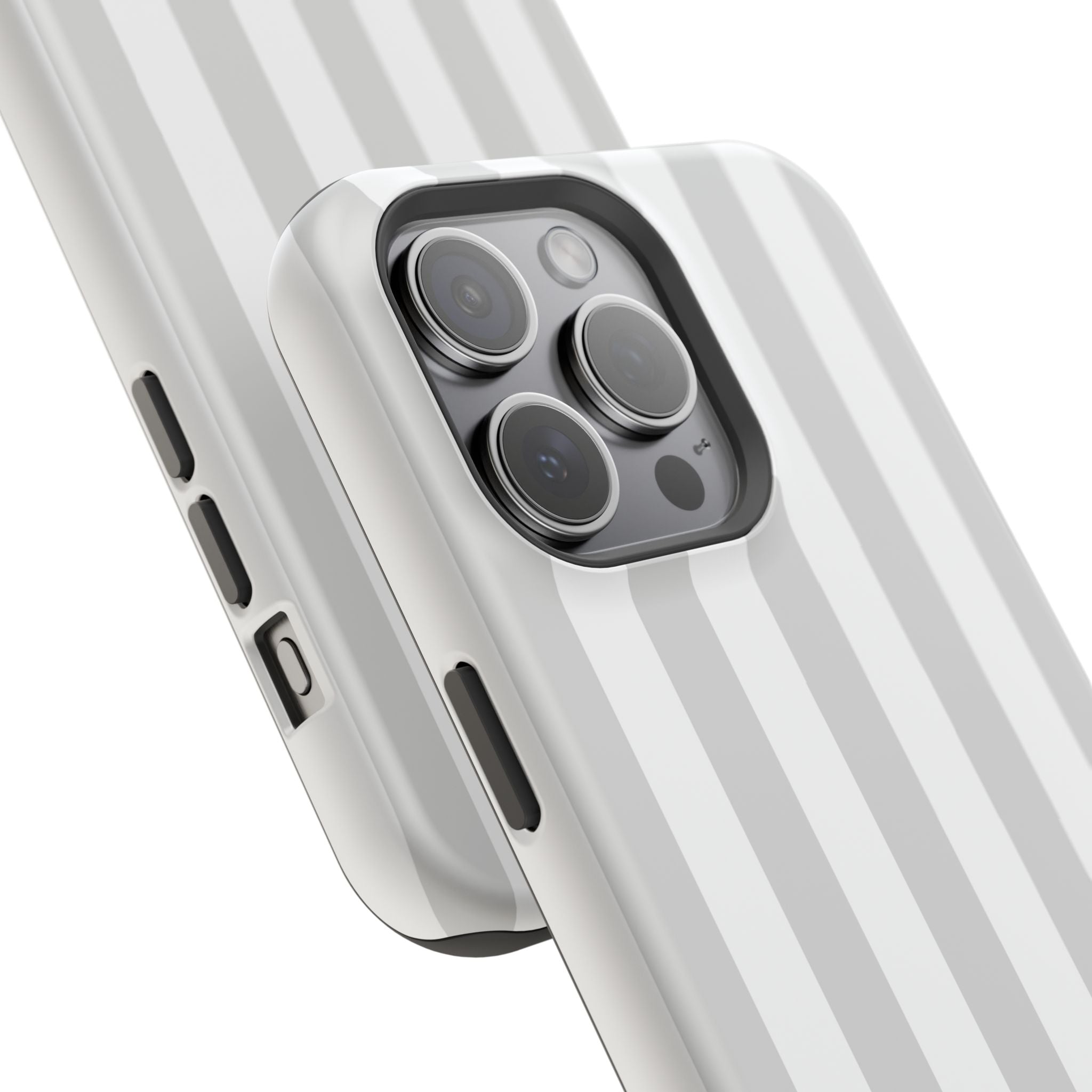 Grey Beach Stripe Case
