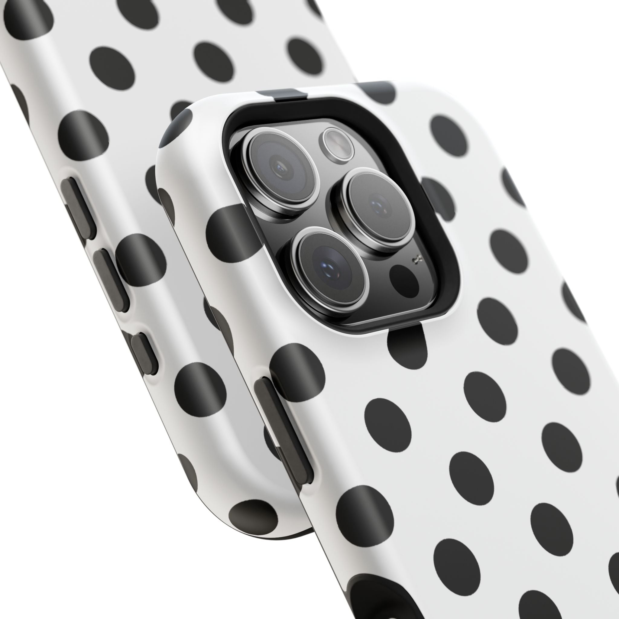 Black and White Polka Dot Case