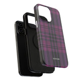 Black and Pink Plaid Case