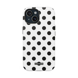 Black and White Polka Dot Case
