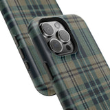 Green and Blue Plaid Case