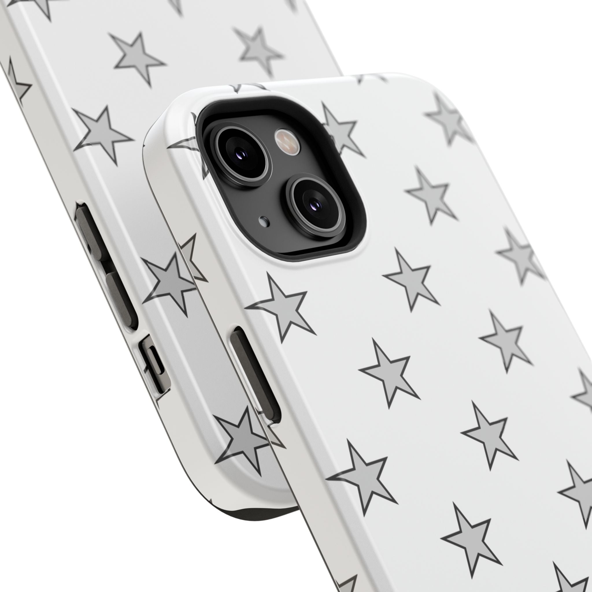 Grey and White Star Case