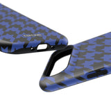 Blue Houndstooth Case