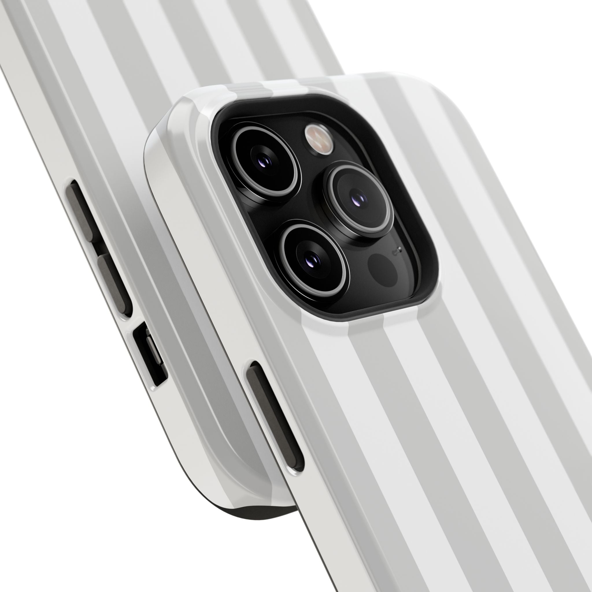 Grey Beach Stripe Case