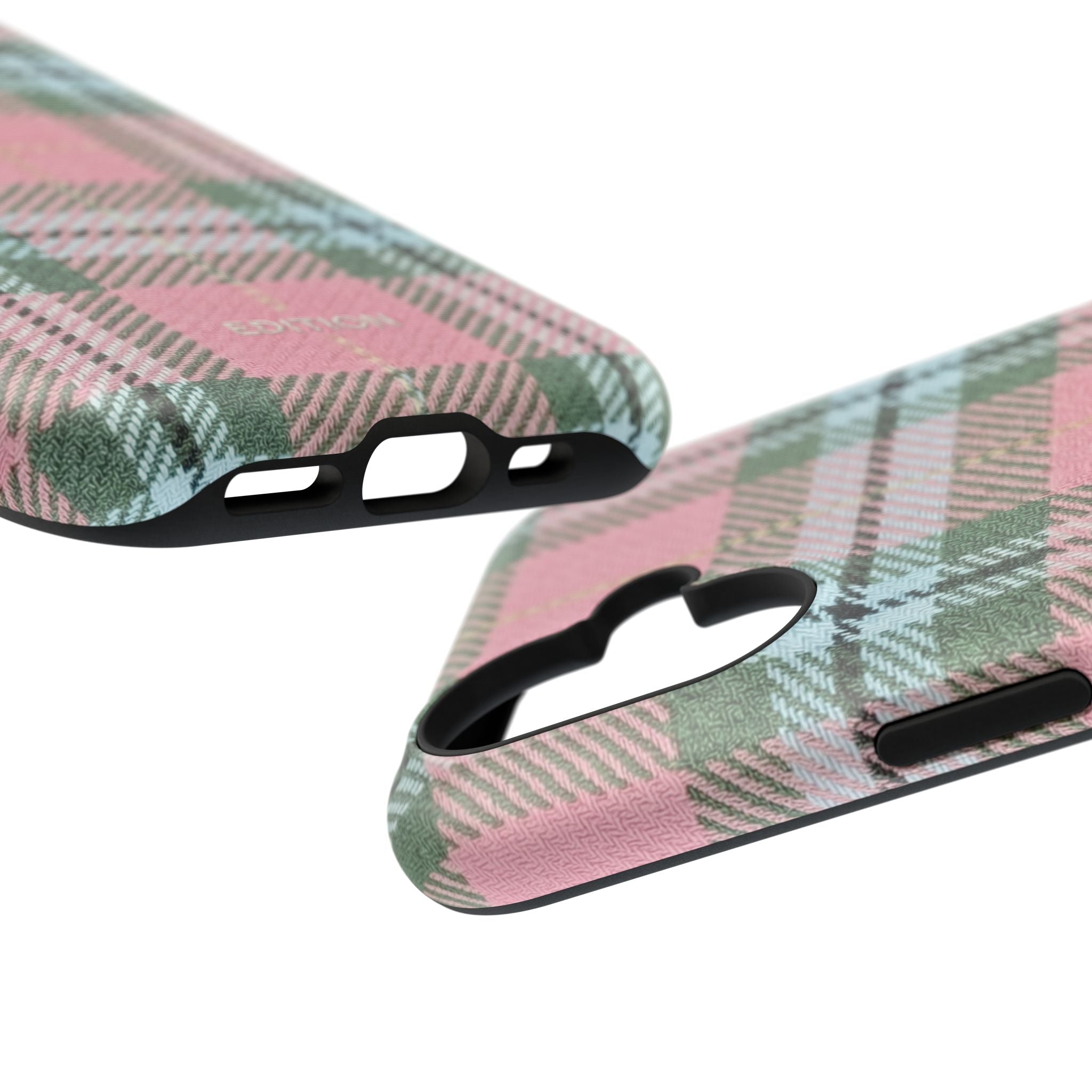 Baby Pink Plaid Case