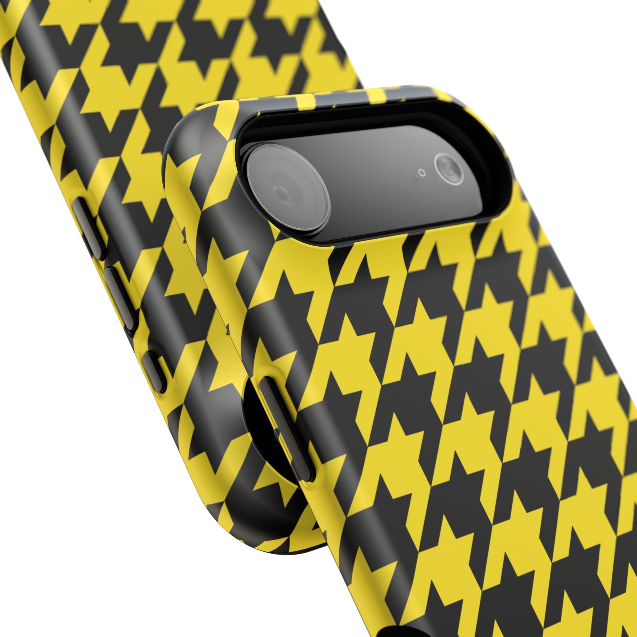 Yellow Houndstooth Case