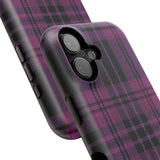 Black and Pink Plaid Case