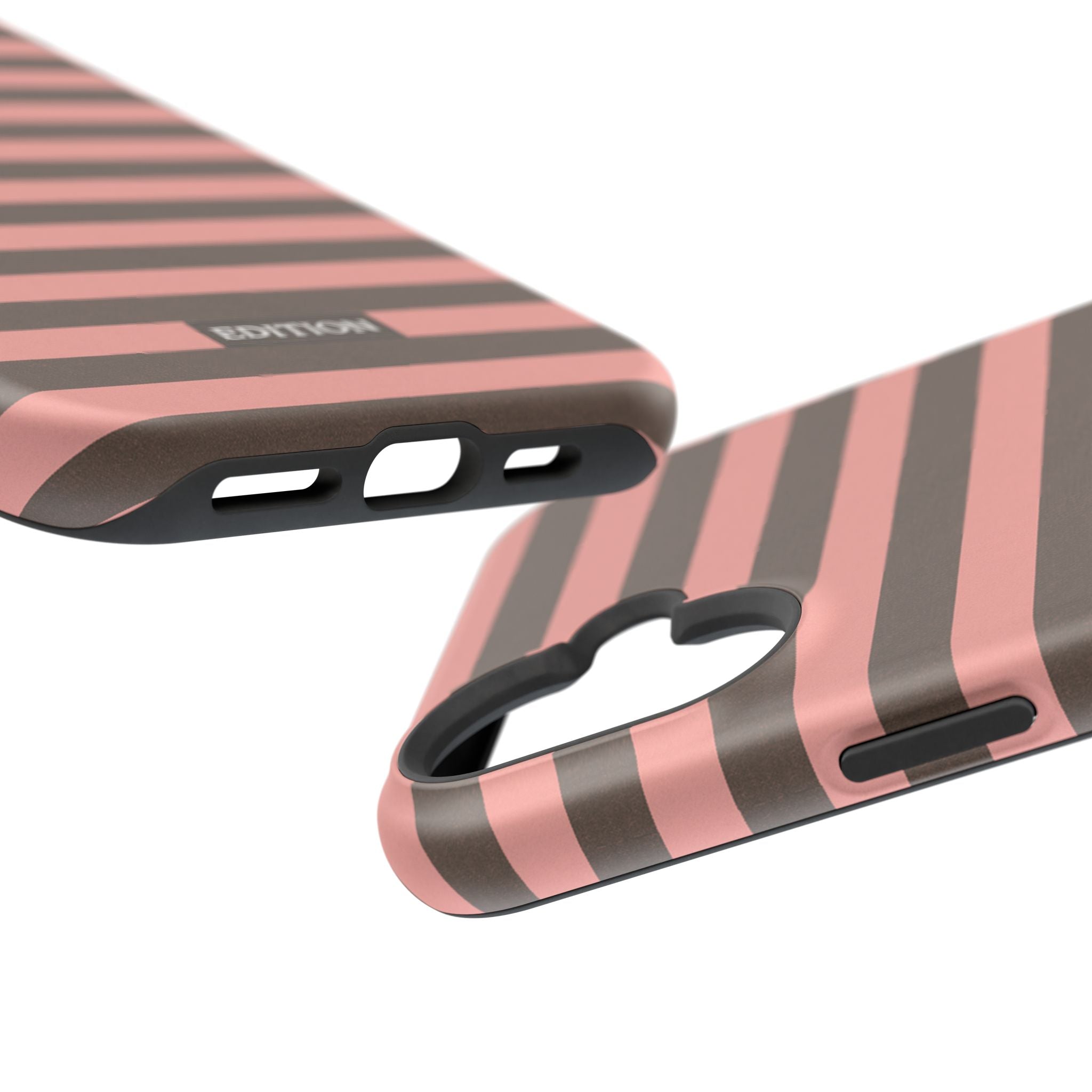 Peach Stripe Case