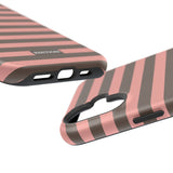 Peach Stripe Case