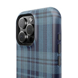 Navy Plaid Case