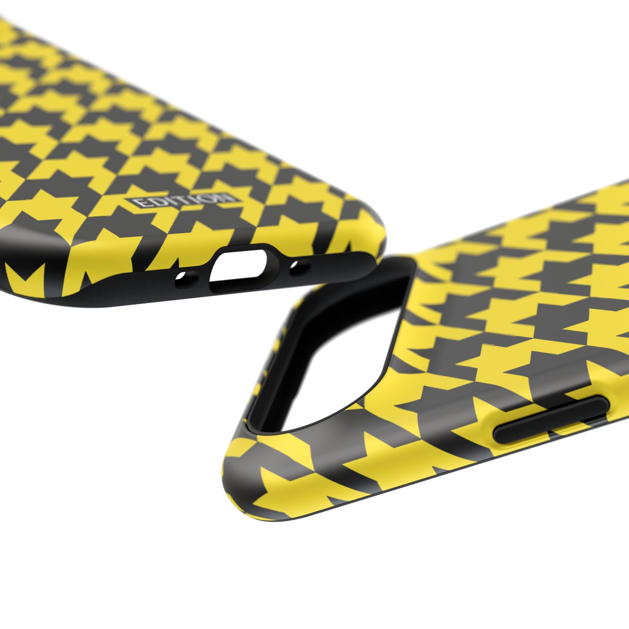 Yellow Houndstooth Case