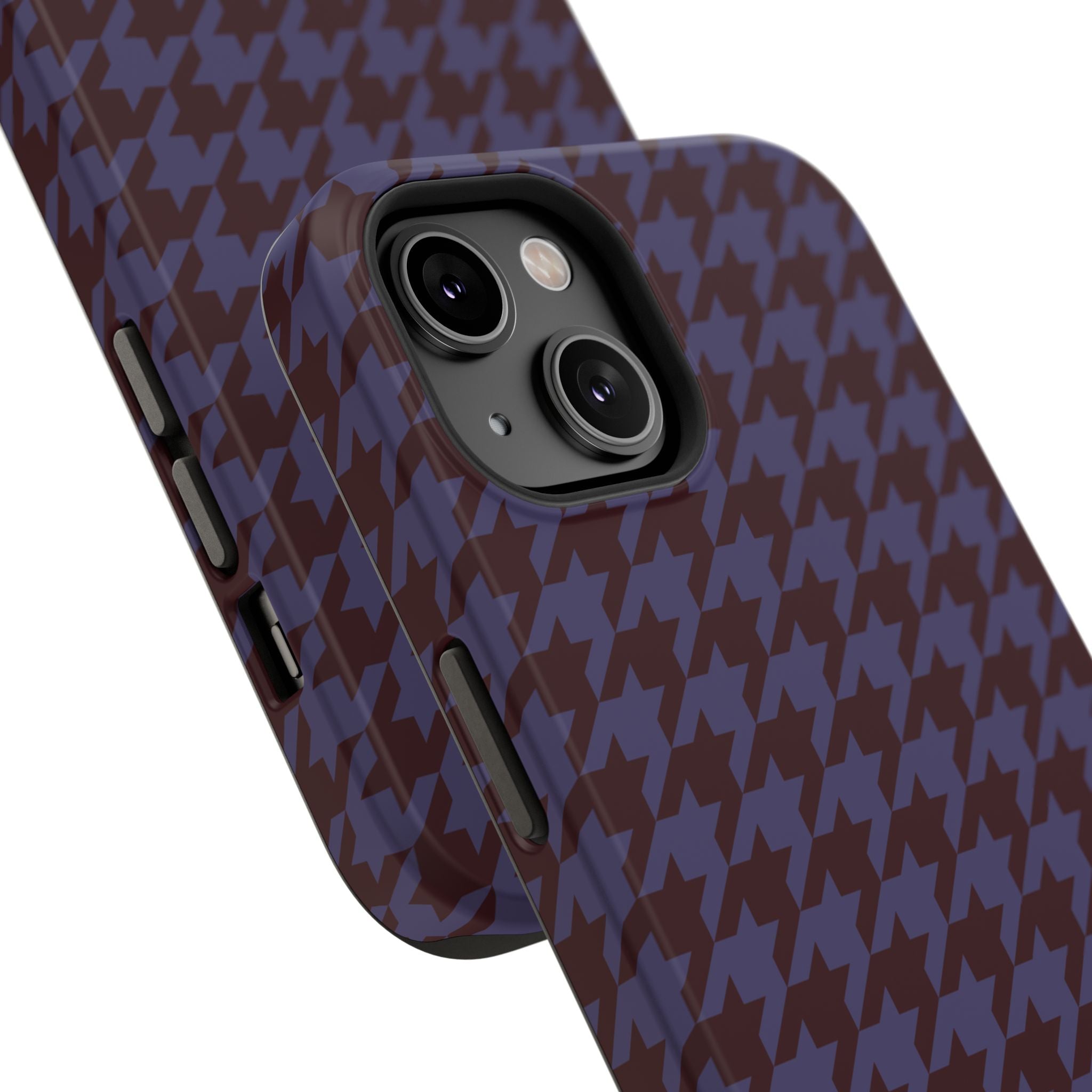 Grape Soda Houndstooth Case