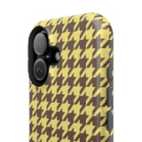 Banana Split Houndstooth Case