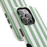 Green Beach Stripe Case
