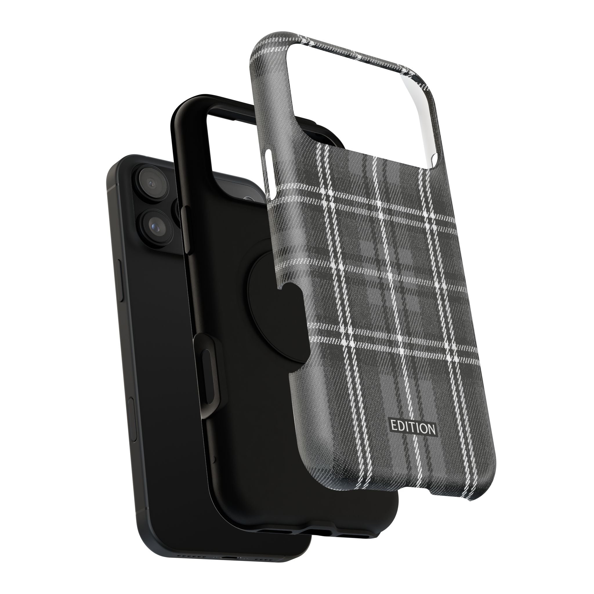 Grey Plaid Case