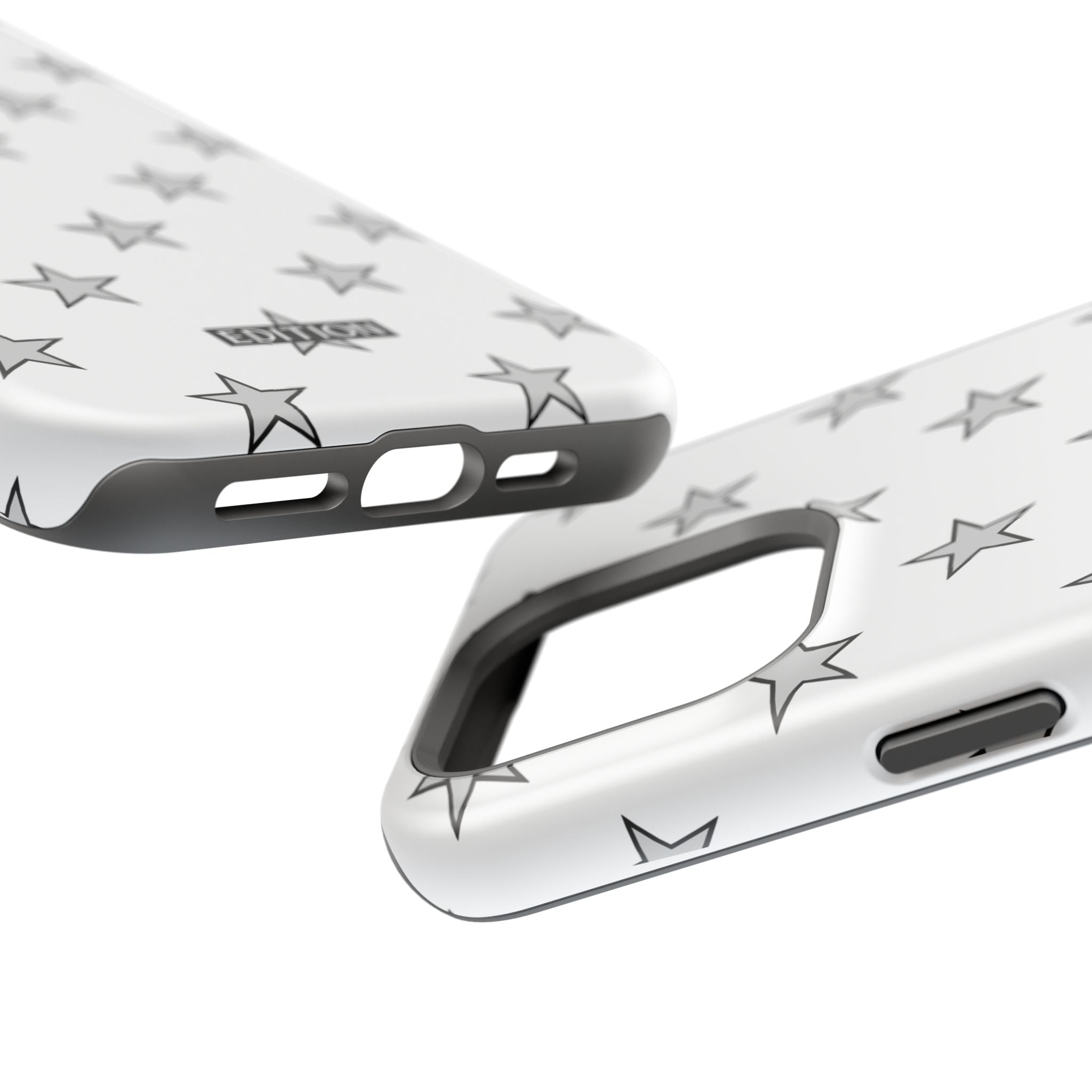 Grey and White Star Case