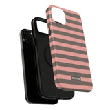 Peach Stripe Case