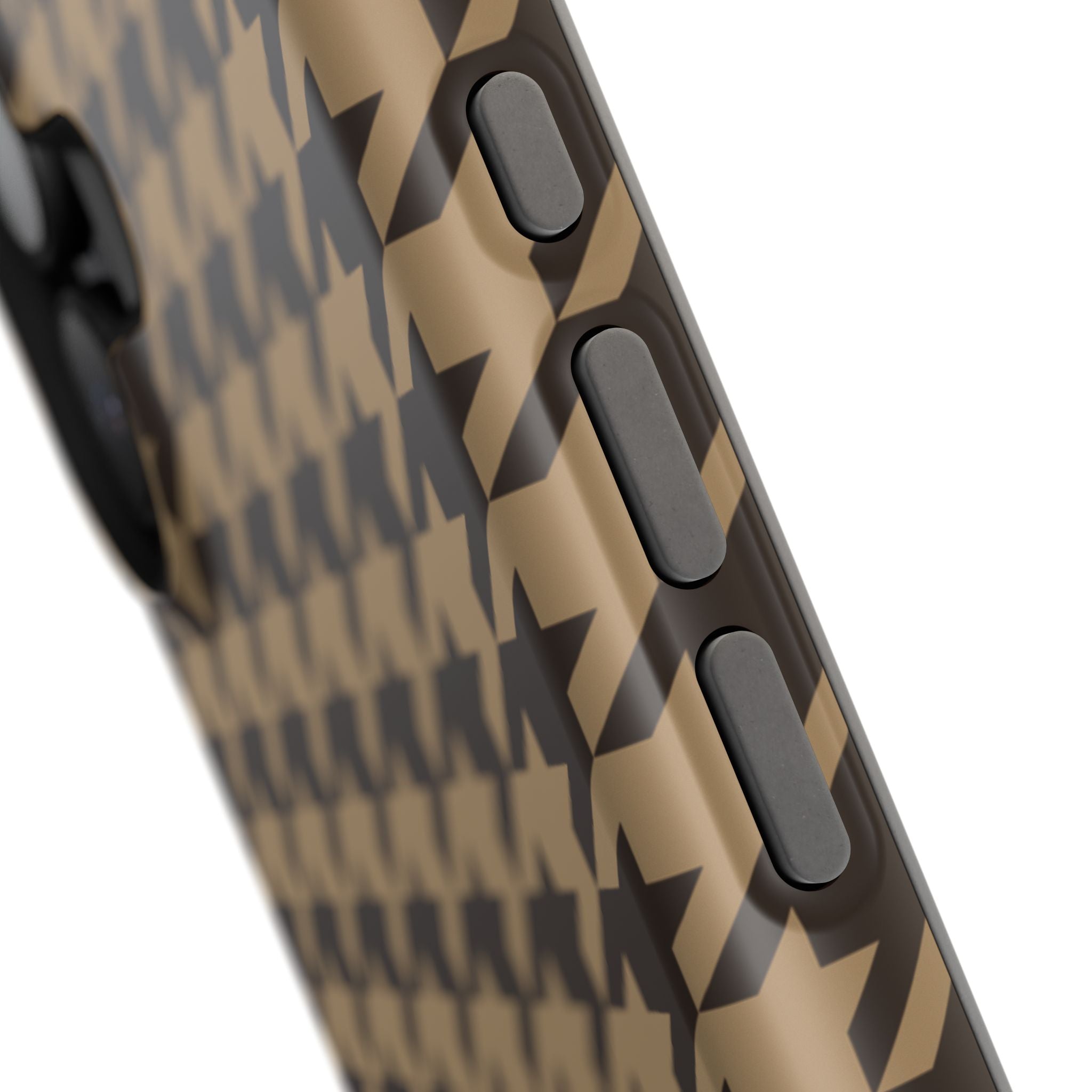 Chocolate Chip Cookie Houndstooth Case