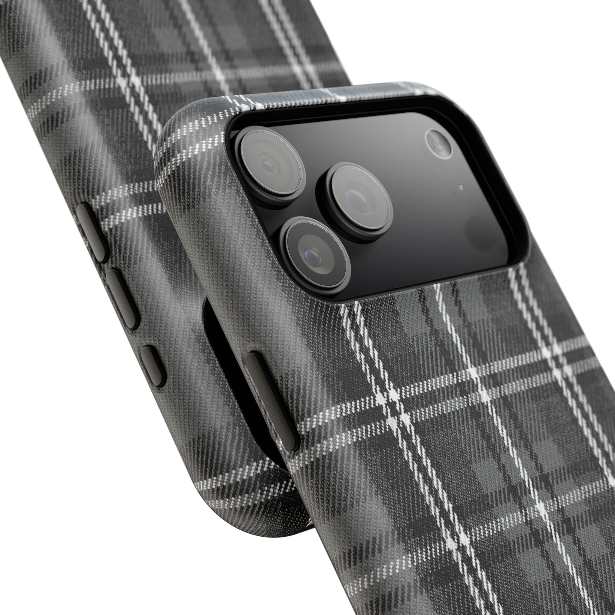Grey Plaid Case