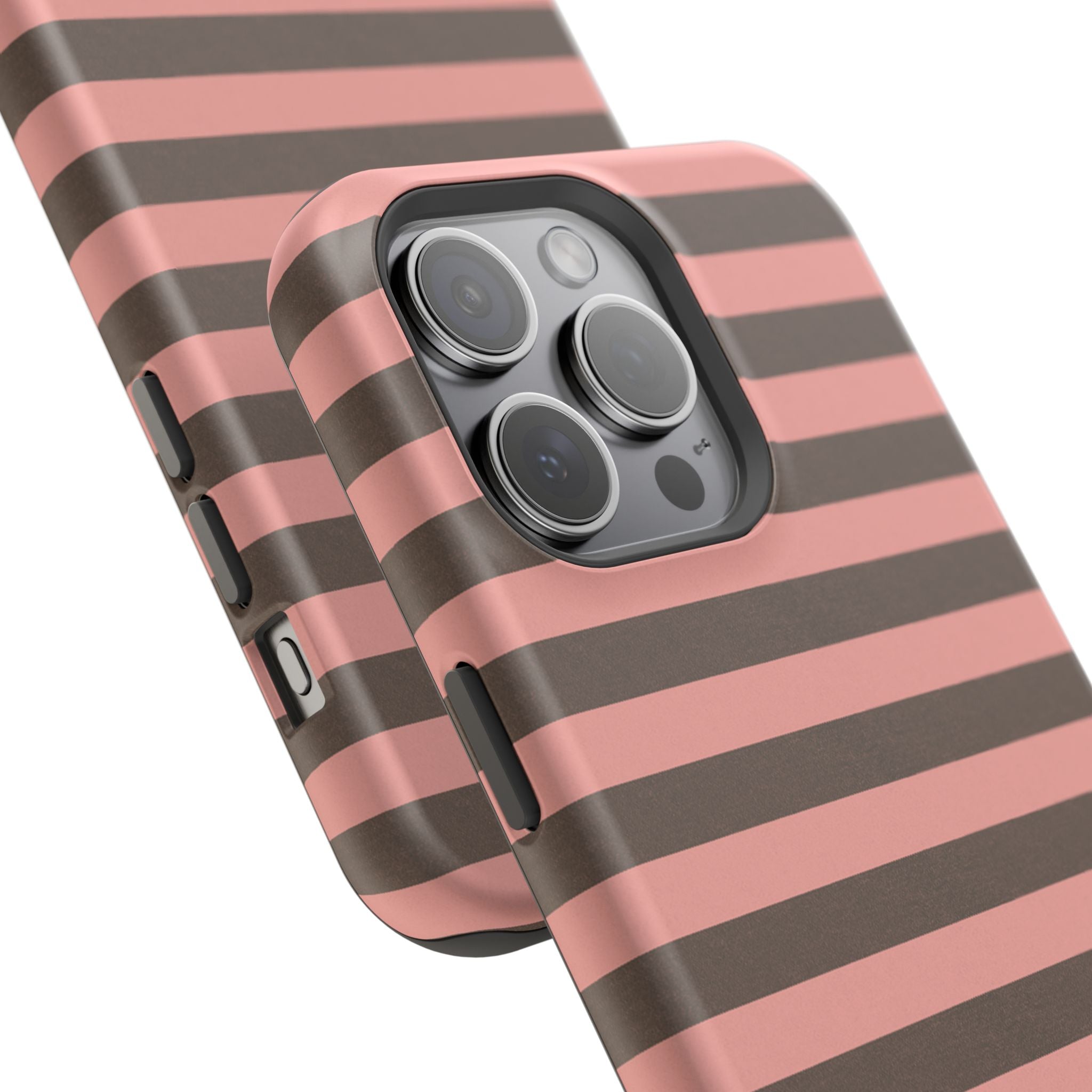 Peach Stripe Case