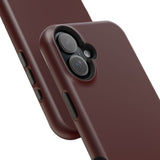 Dark Red Solid Case