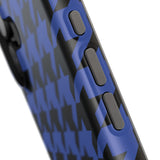 Blue Houndstooth Case