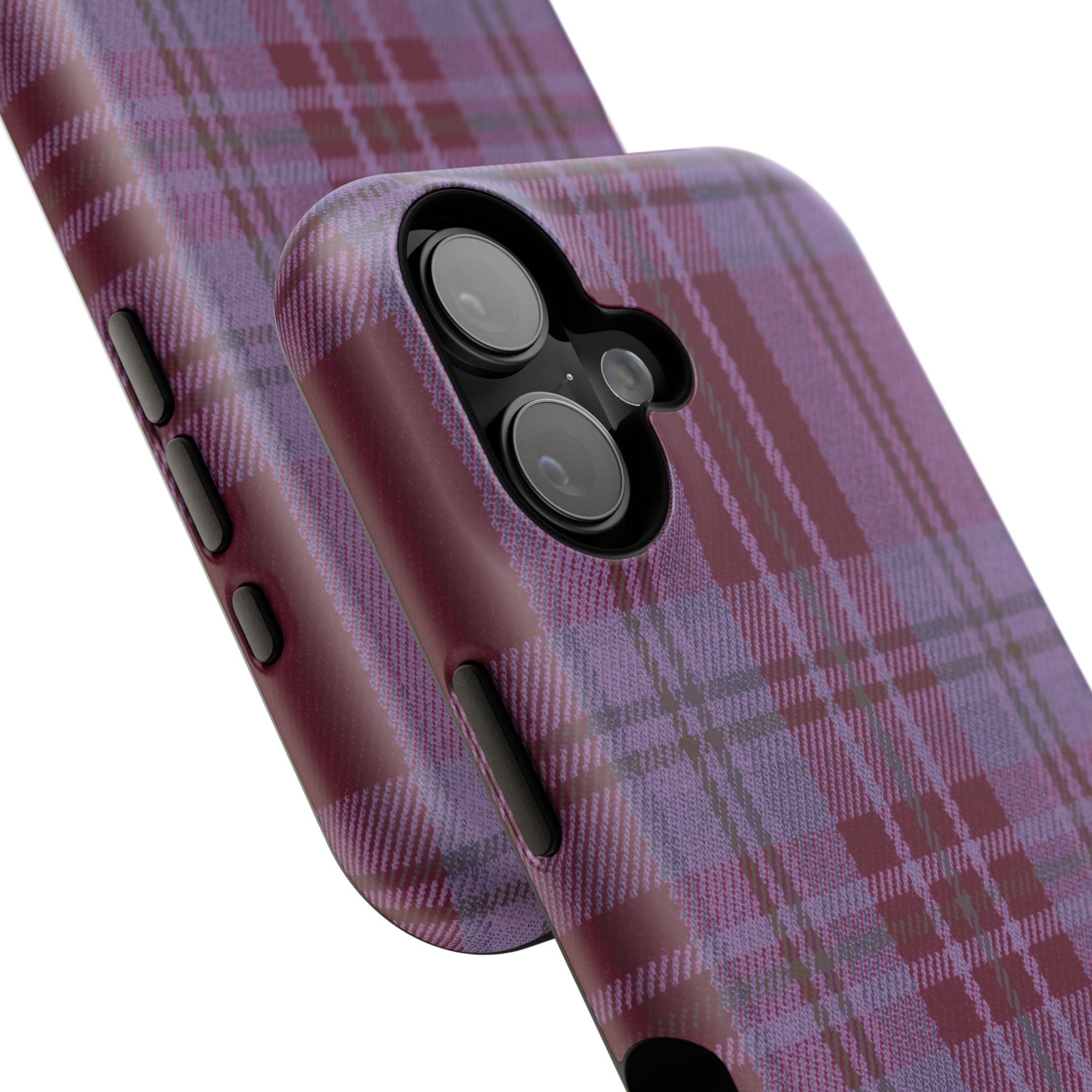 Magenta Plaid Case