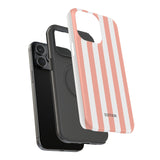 Peach Beach Stripe Case