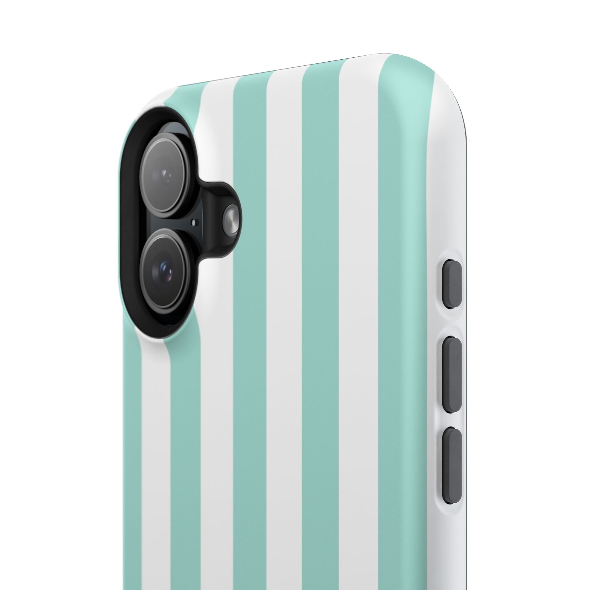 Teal Beach Stripe Case
