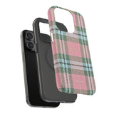 Baby Pink Plaid Case