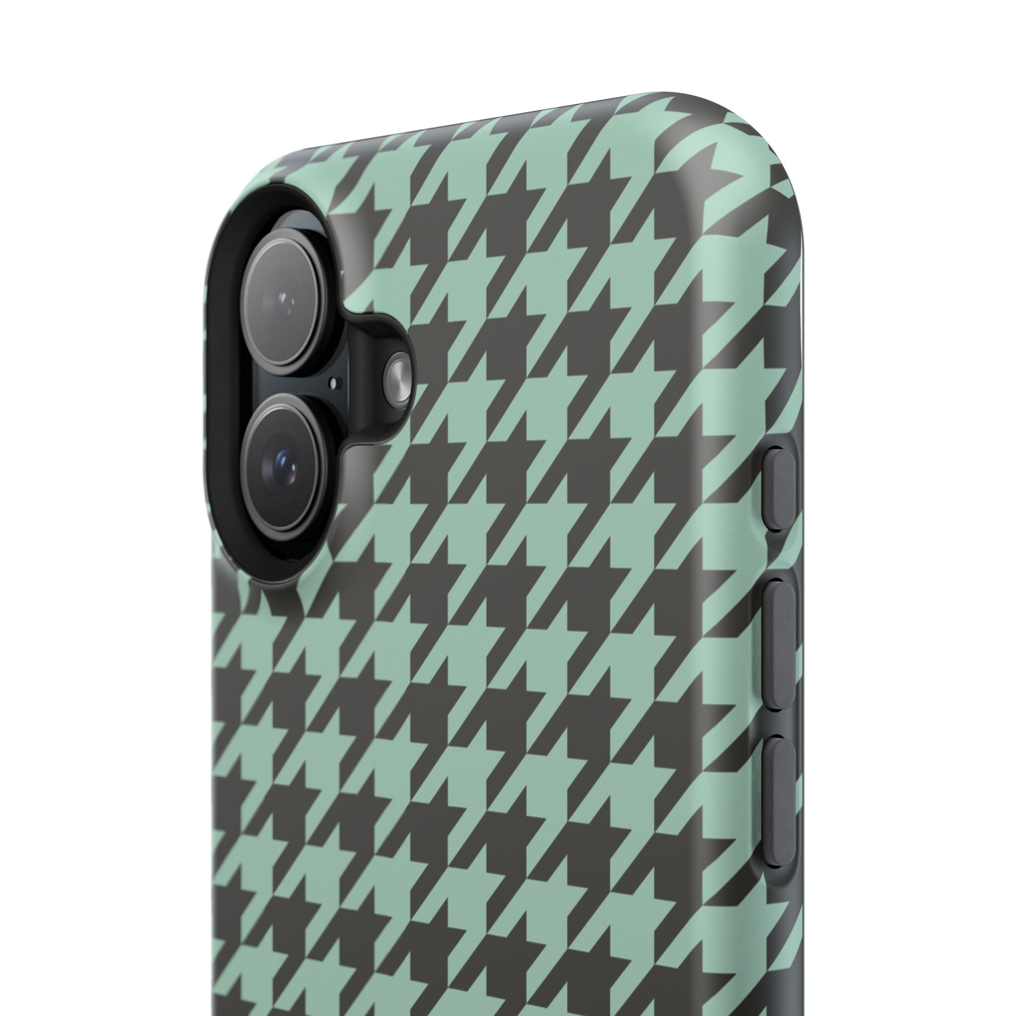 Mint Chip Houndstooth Case