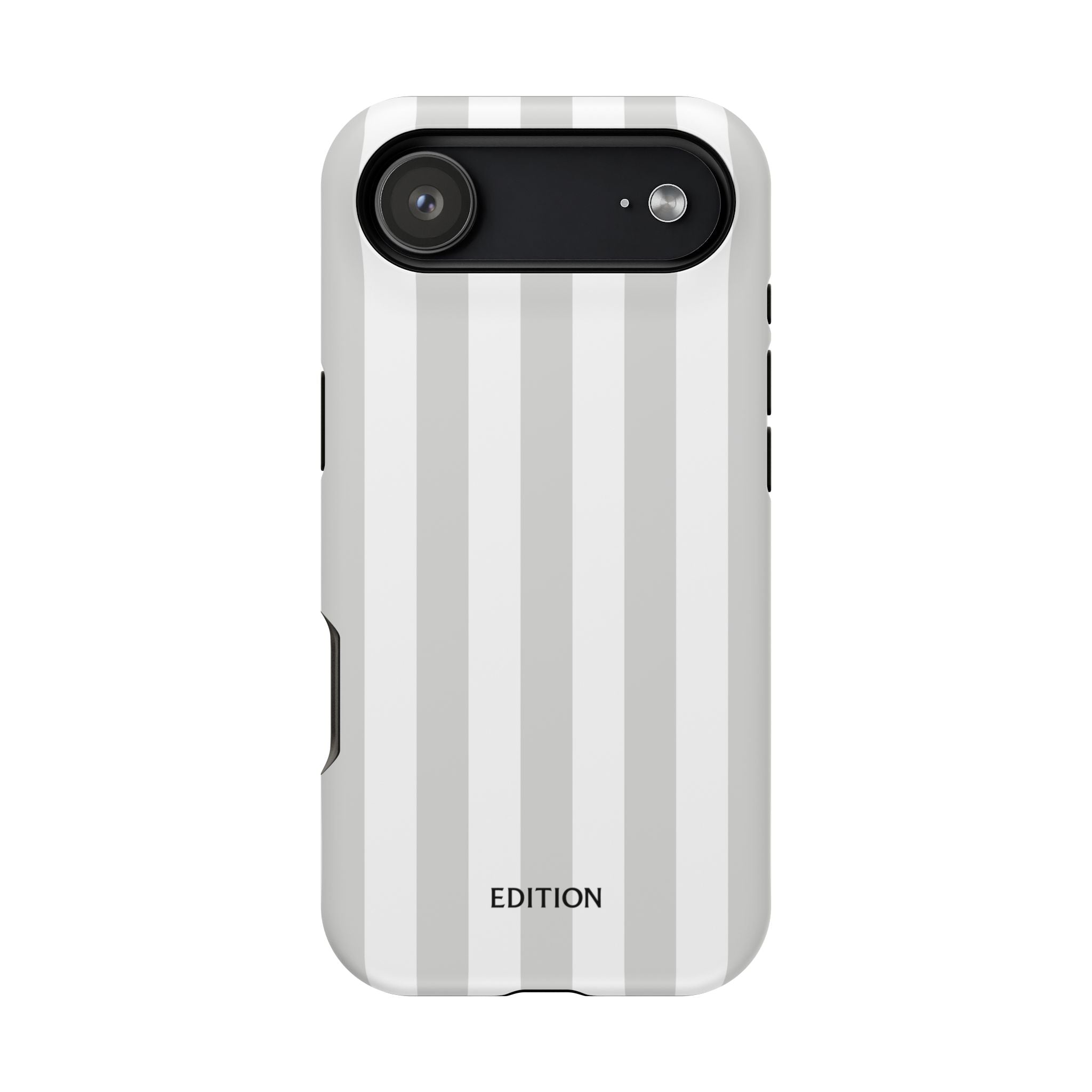 Grey Beach Stripe Case