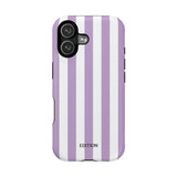 Purple Beach Stripe Case