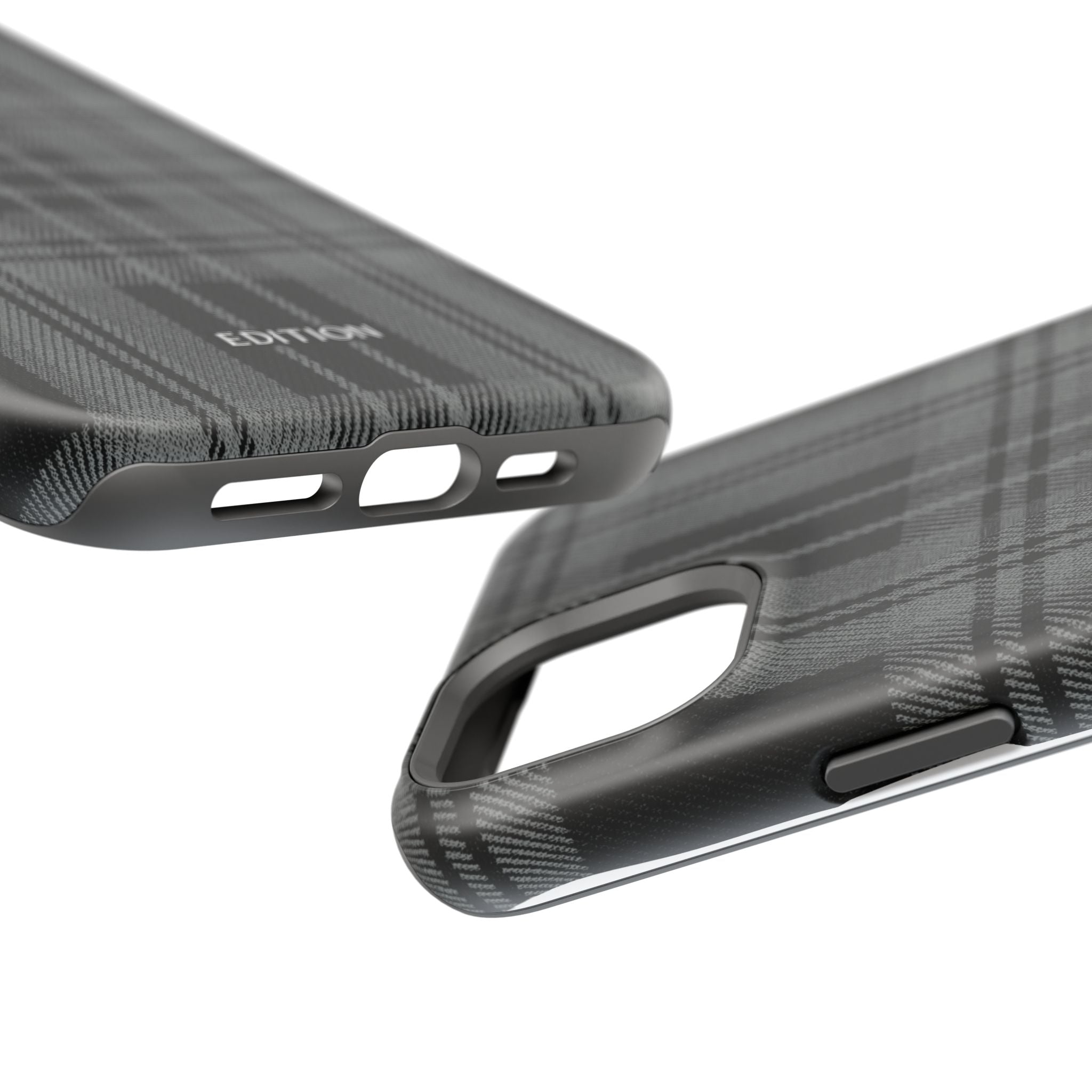 Black Plaid Case