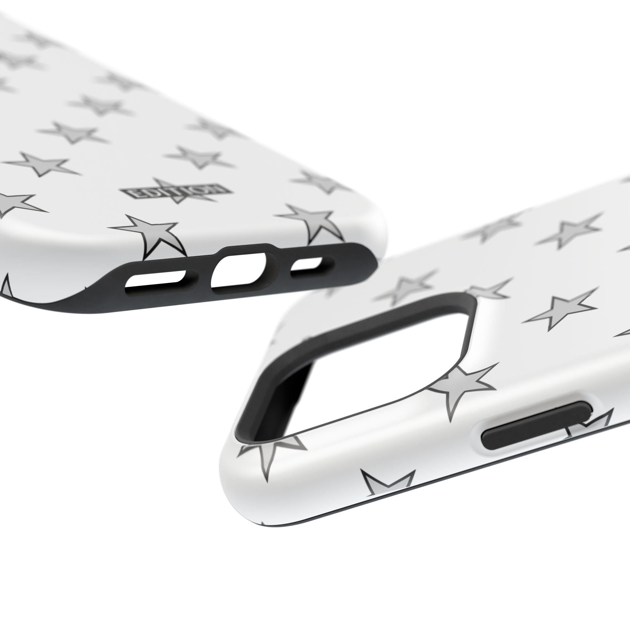 Grey and White Star Case
