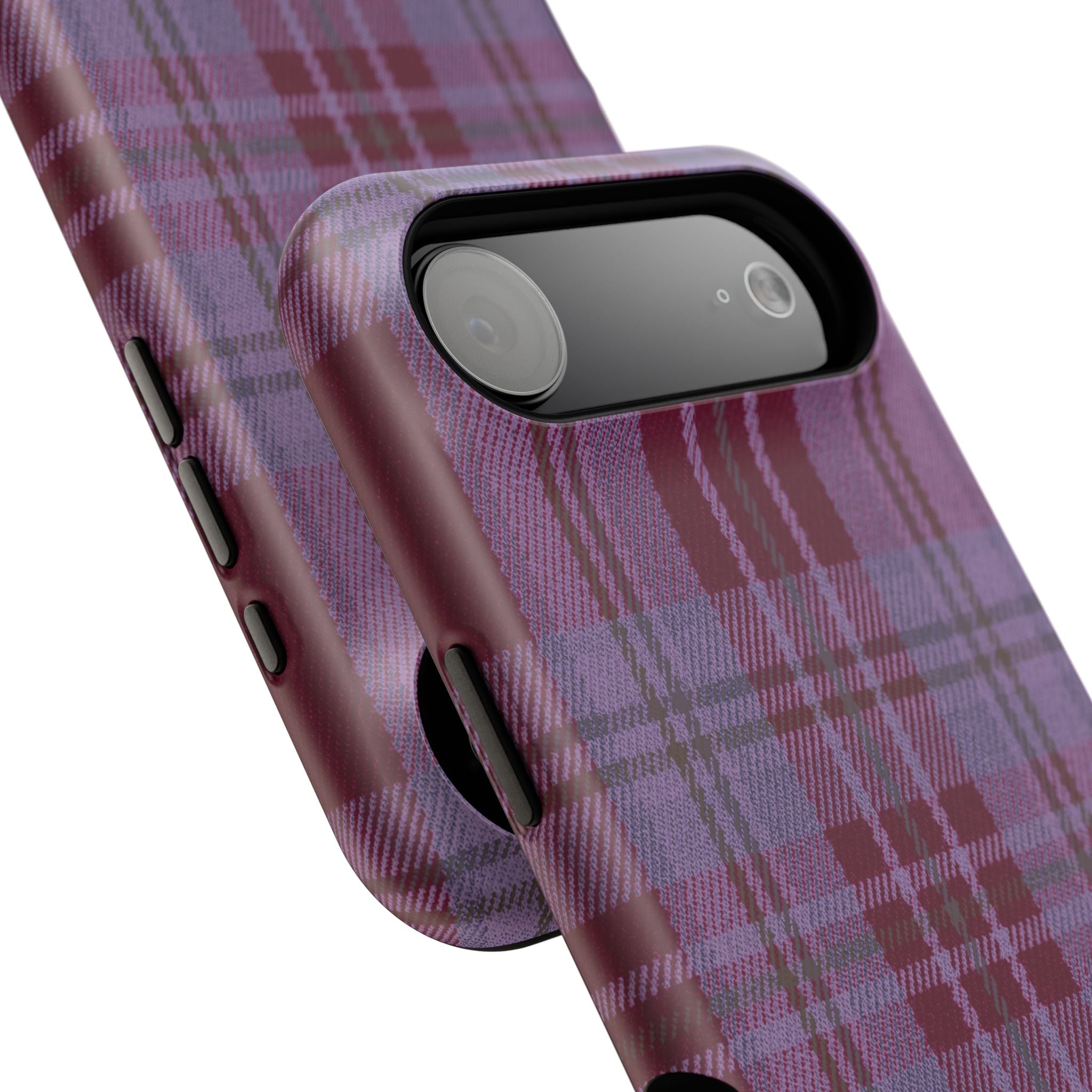 Magenta Plaid Case