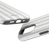 Grey Beach Stripe Case