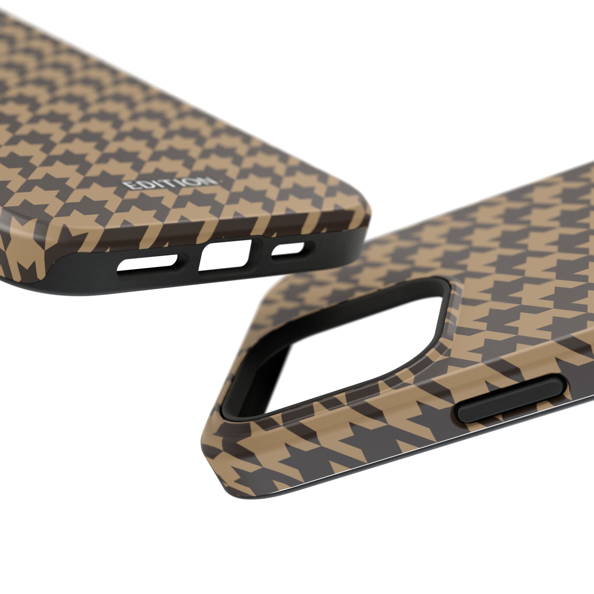 Chocolate Chip Cookie Houndstooth Case