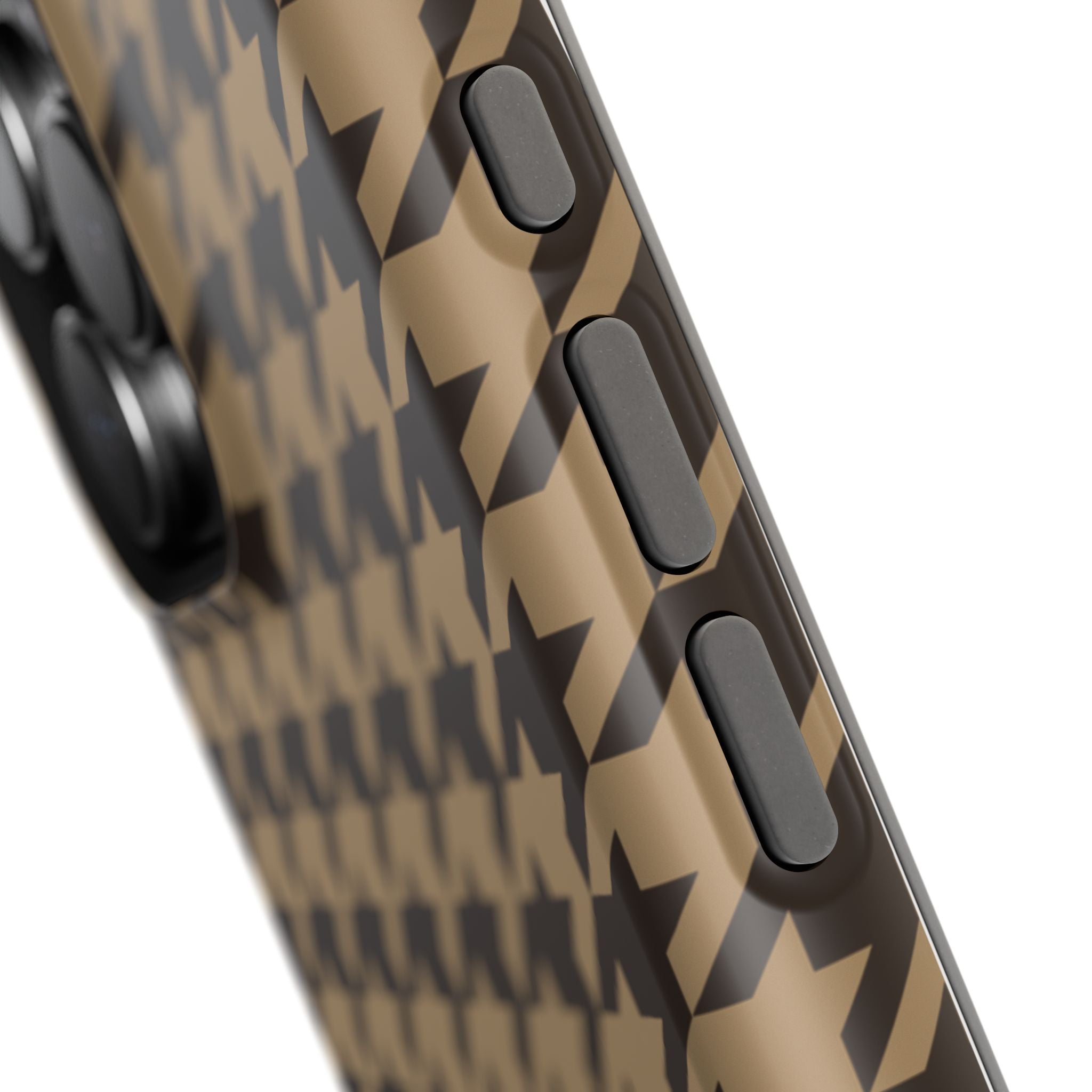 Chocolate Chip Cookie Houndstooth Case