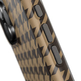 Chocolate Chip Cookie Houndstooth Case