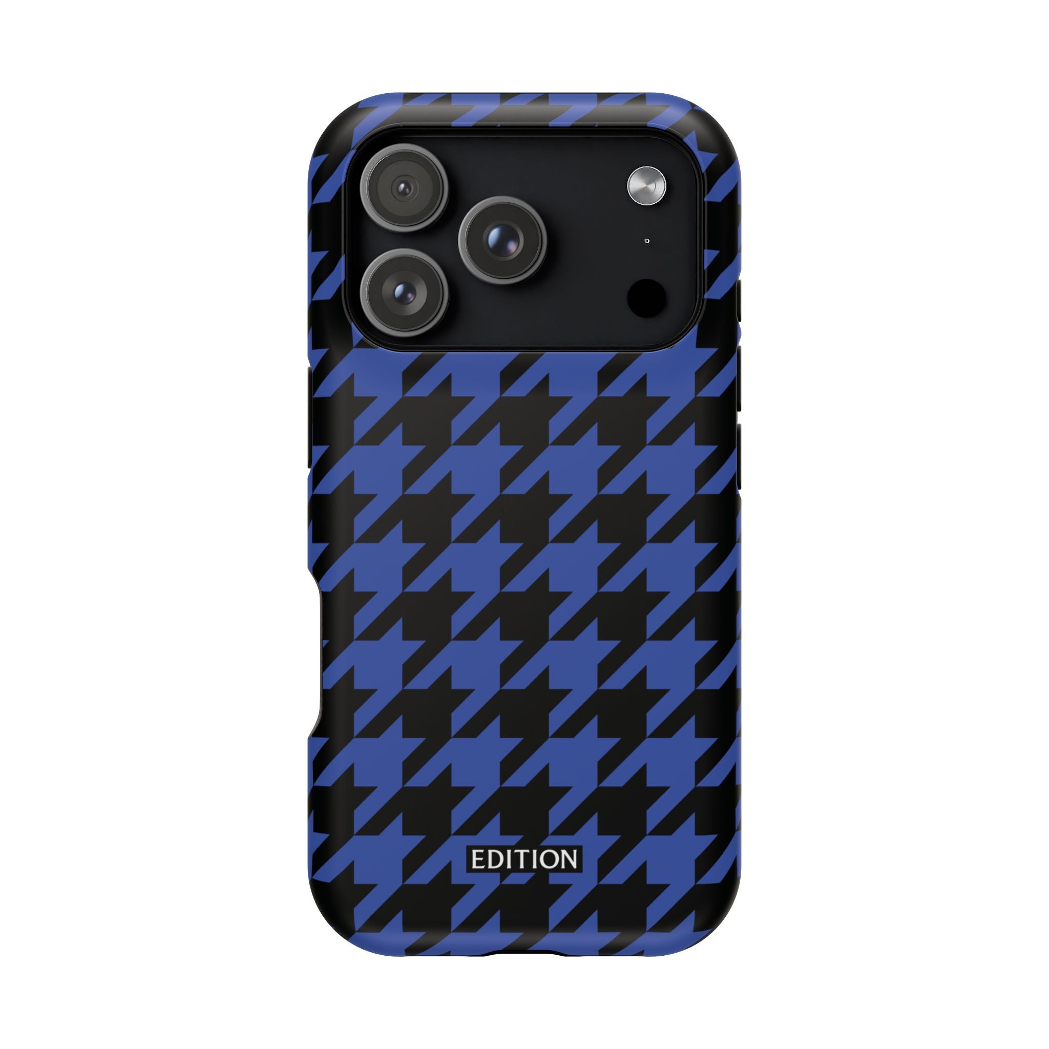 Blue Houndstooth Case