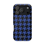 Blue Houndstooth Case