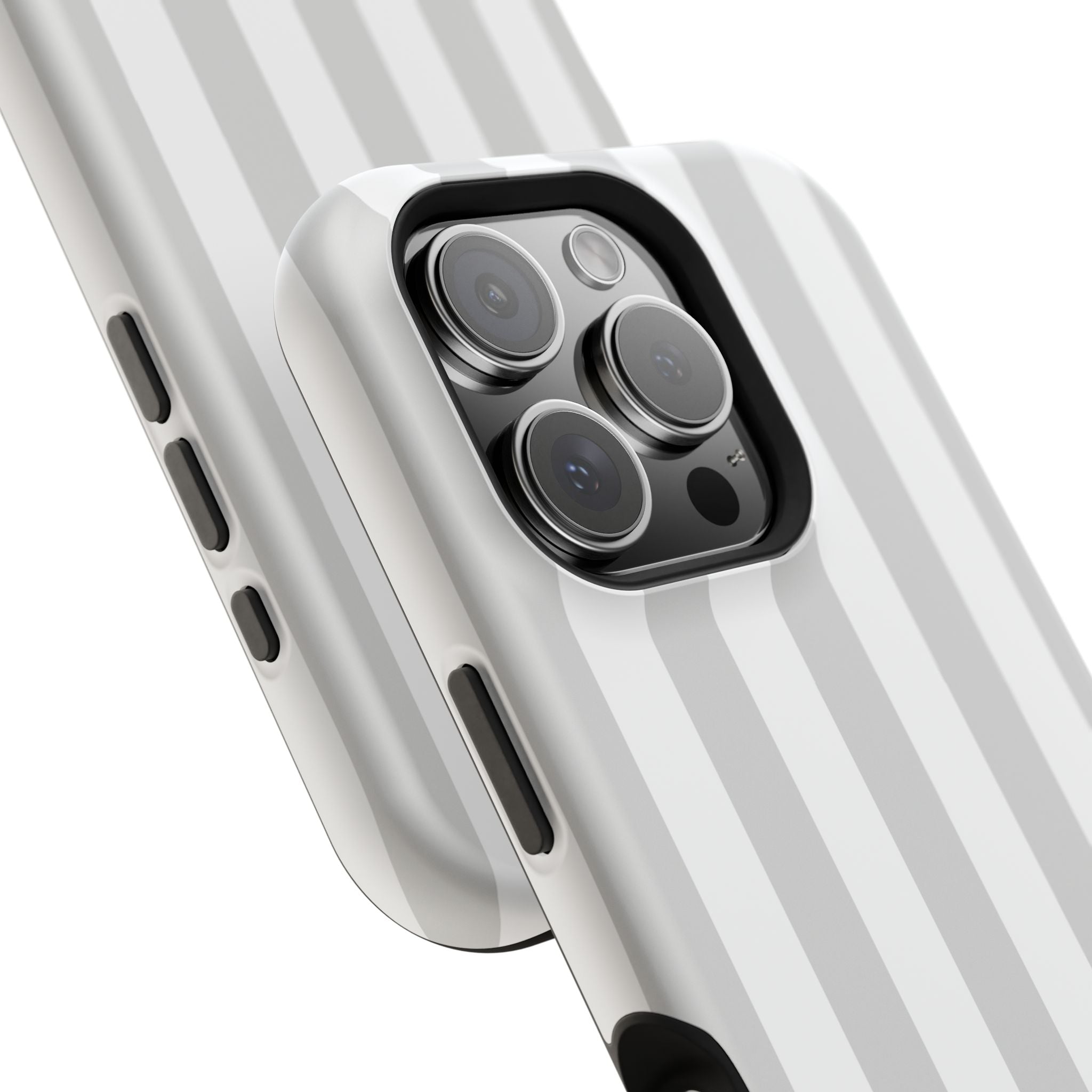 Grey Beach Stripe Case