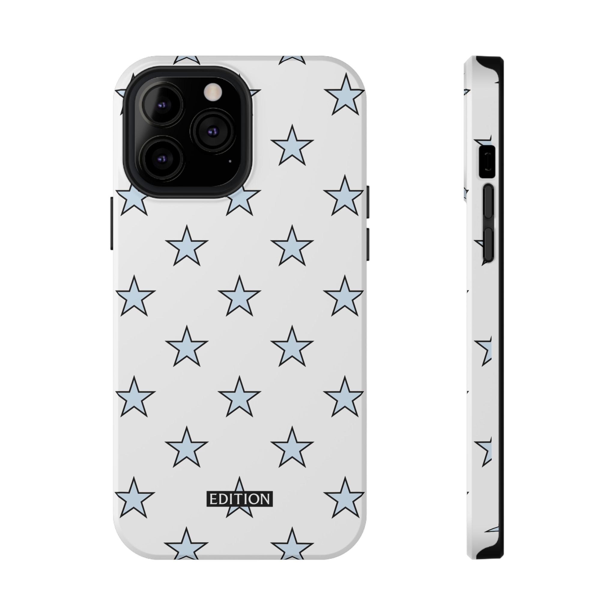 Blue and White Star Case