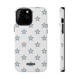 Blue and White Star Case
