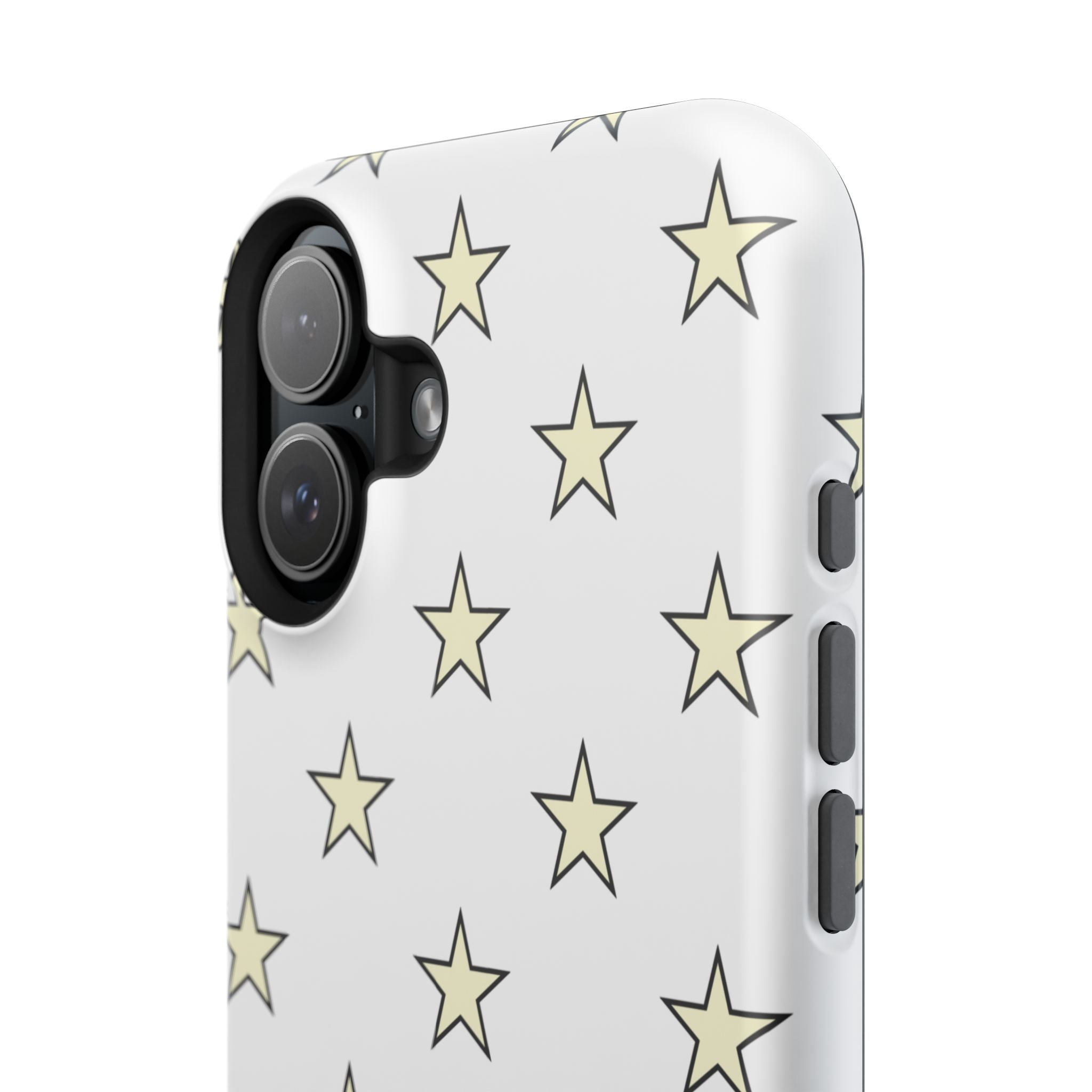 Yellow and White Star Case