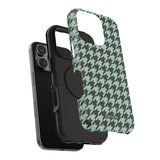 Mint Chip Houndstooth Case