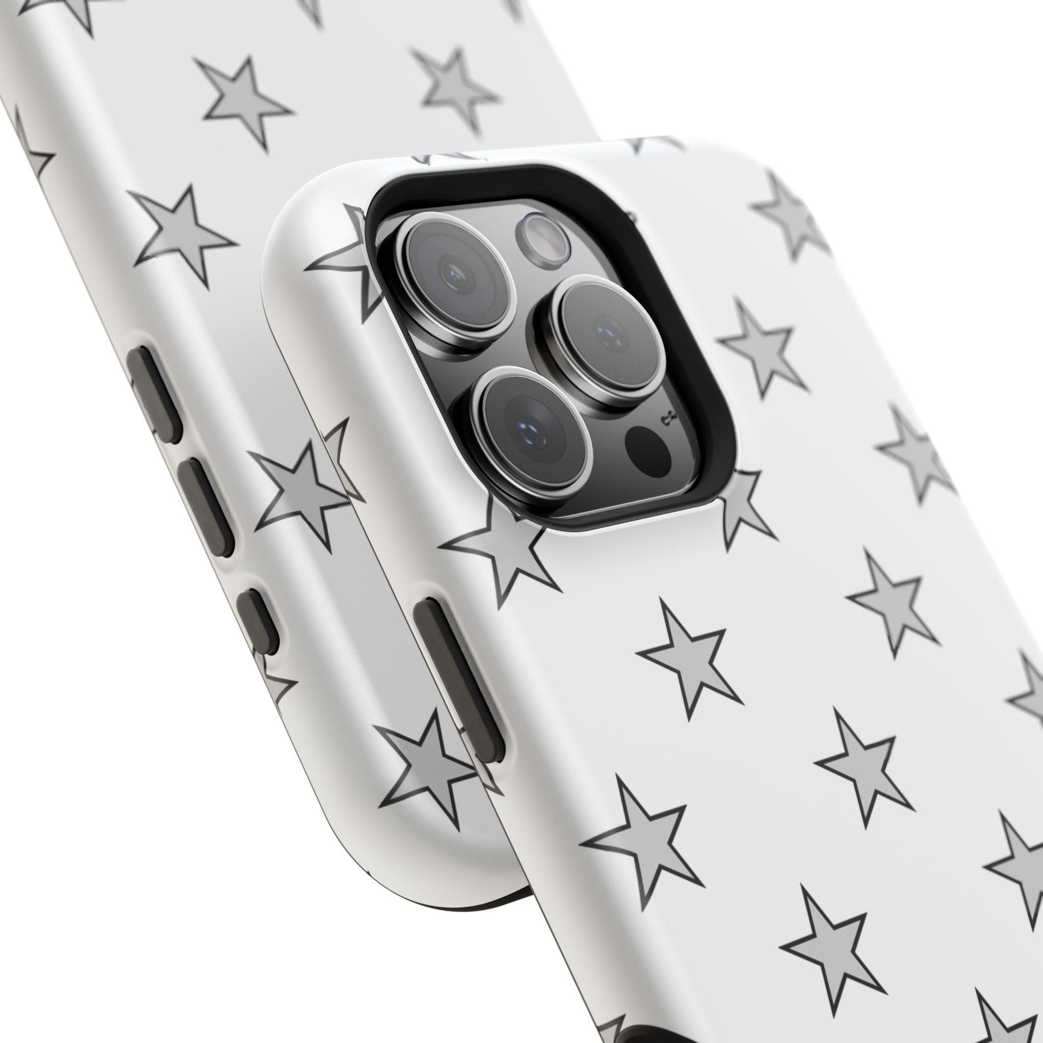 Grey and White Star Case