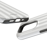 Grey Beach Stripe Case