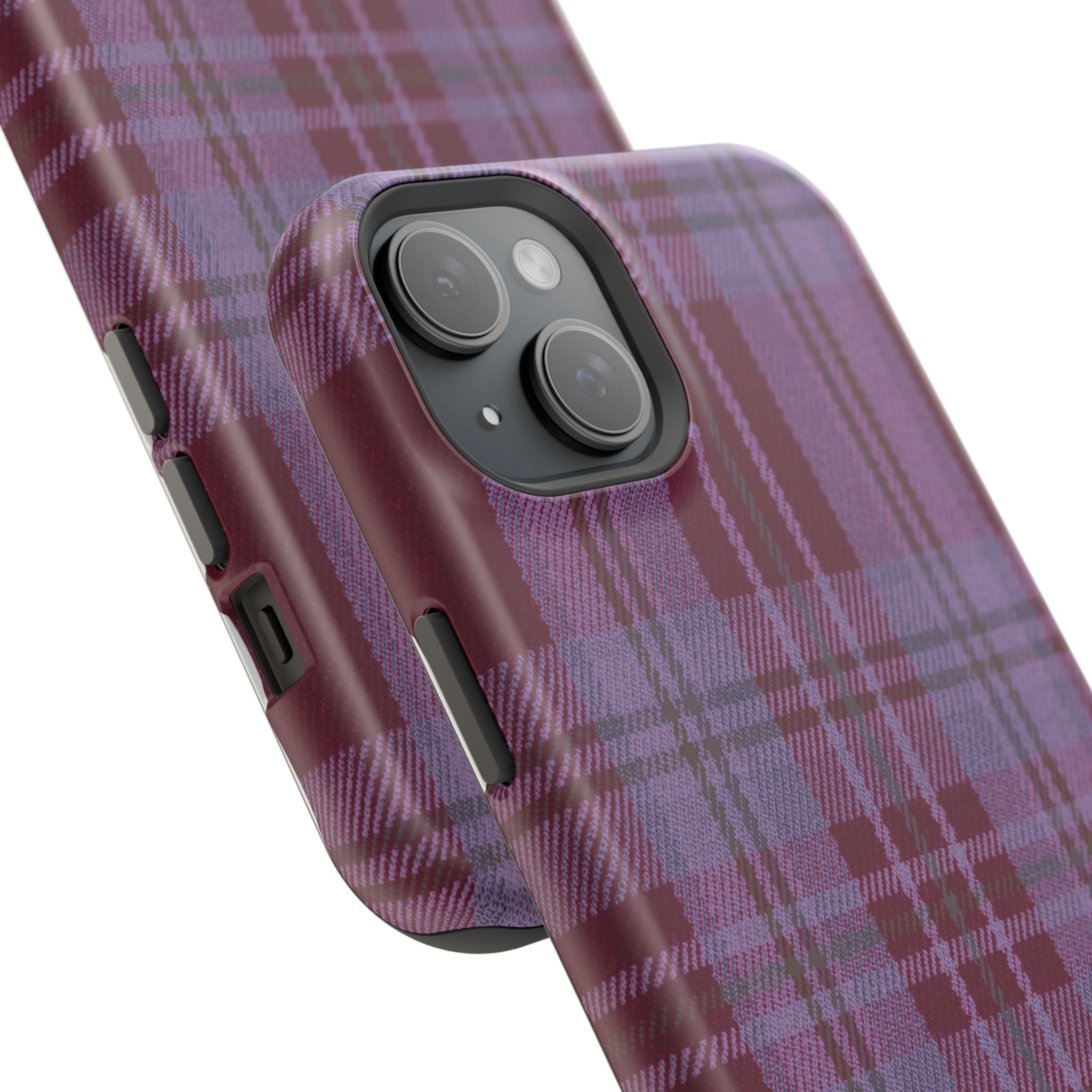 Magenta Plaid Case